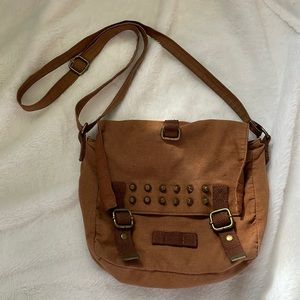 mossimo studded cross body purse brown boho purse mossimo supply co